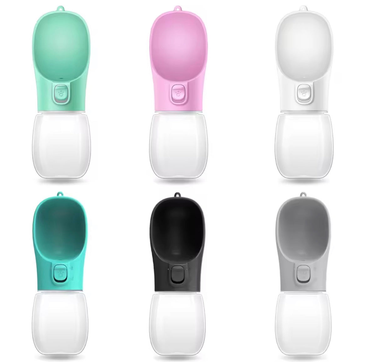 Portable Dog Water Bottle For Dogs + Cat Outdoor Leakproof Walking Drinking Bowls